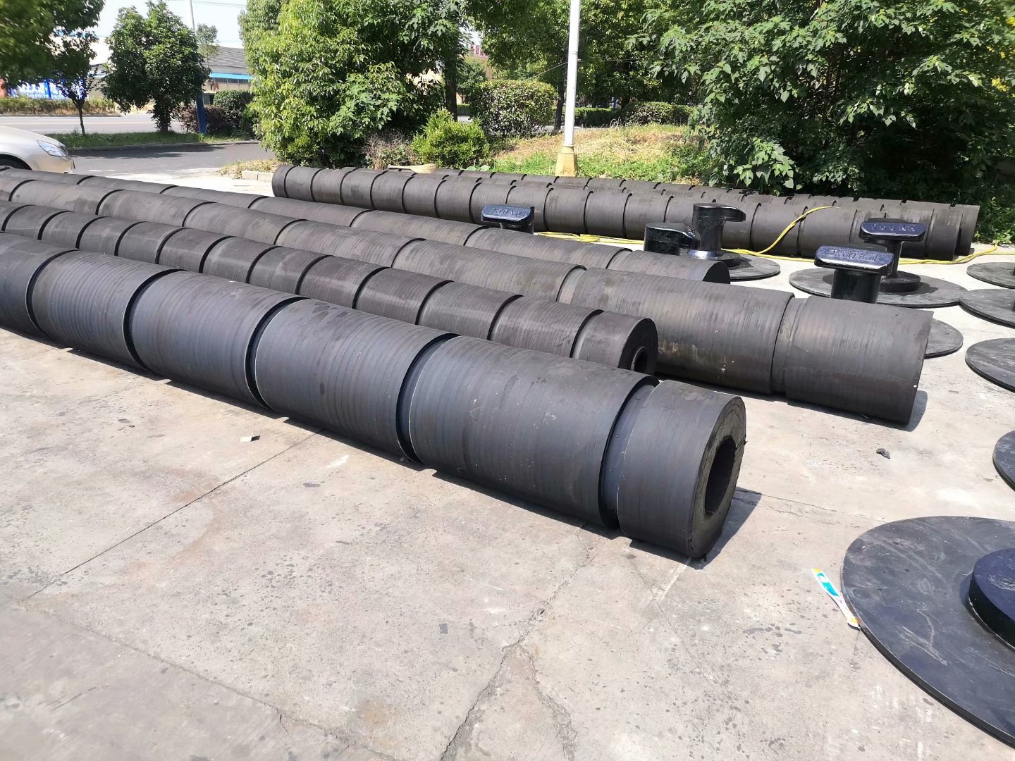 Y圓筒型橡膠護舷